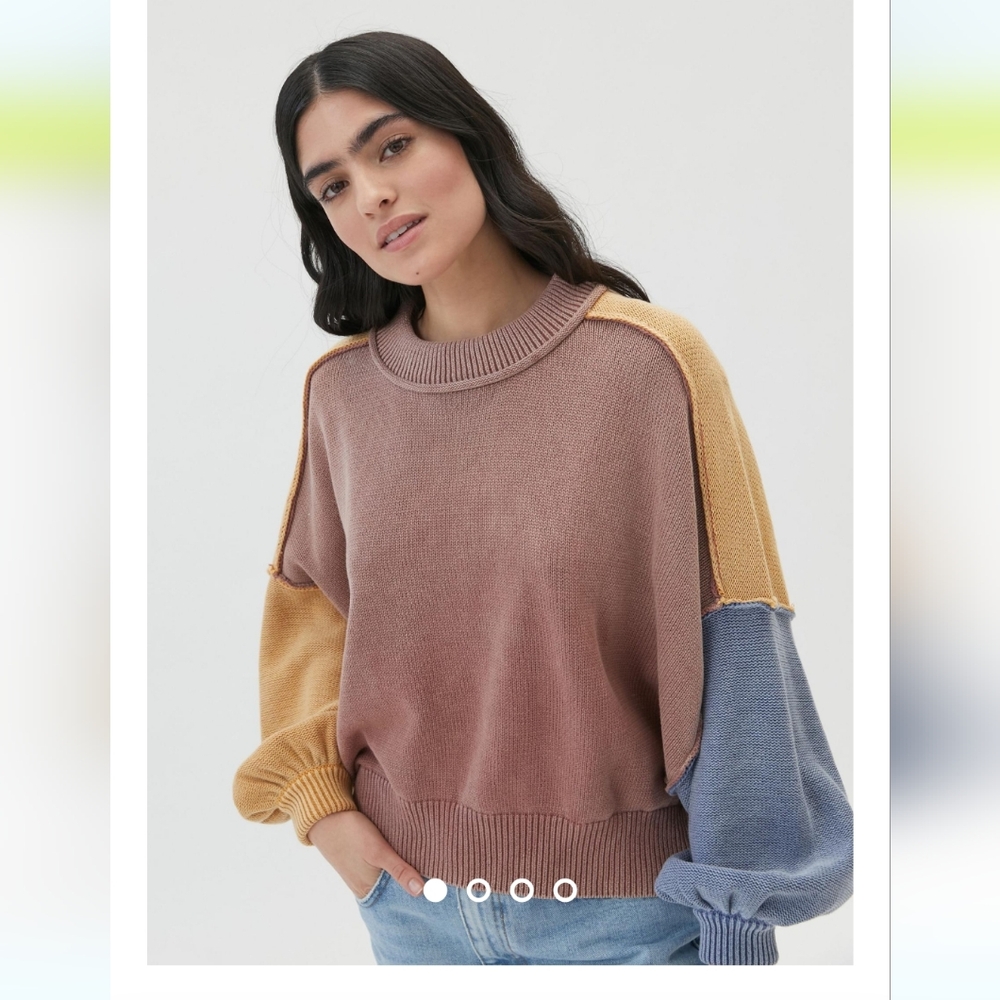 Urban Outfitters Eddie Balloon Sleeve Sweater